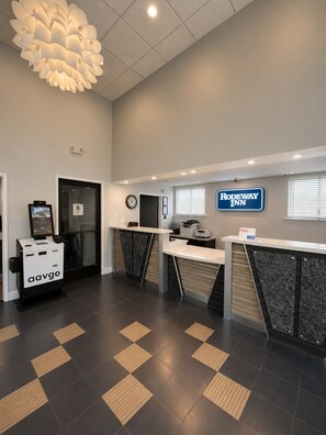 Sala de estar en el lobby