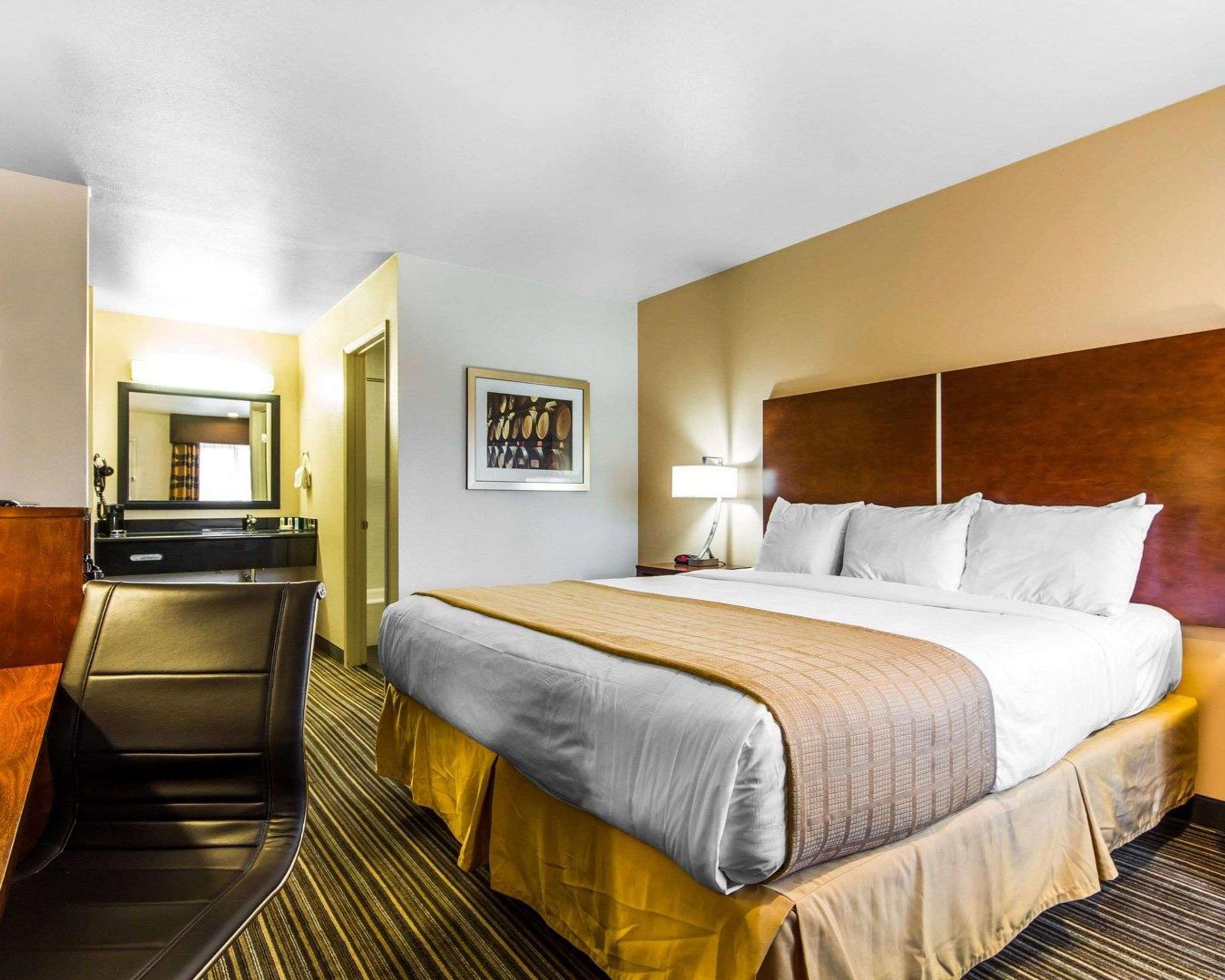 Standard Room, 1 King Bed, Non Smoking | Desk, laptop workspace, blackout drapes, iron/ironing board (on request)
