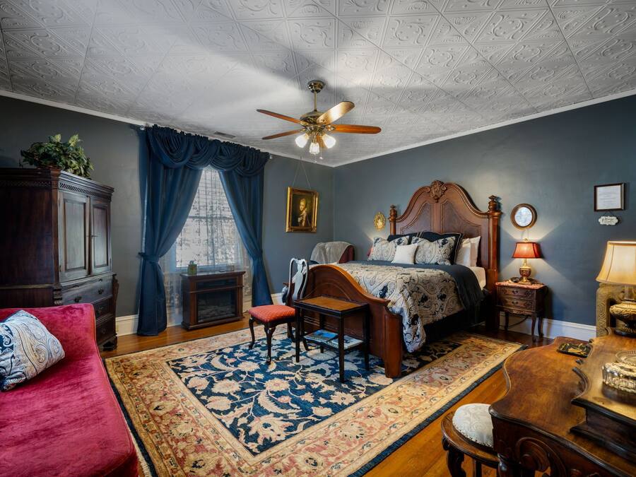 Honeymoon Room, 1 Katil Ratu (Queen) (Cotswolds) | Peralatan tempat tidur premium, seterika/papan seterika, Wi-fi percuma