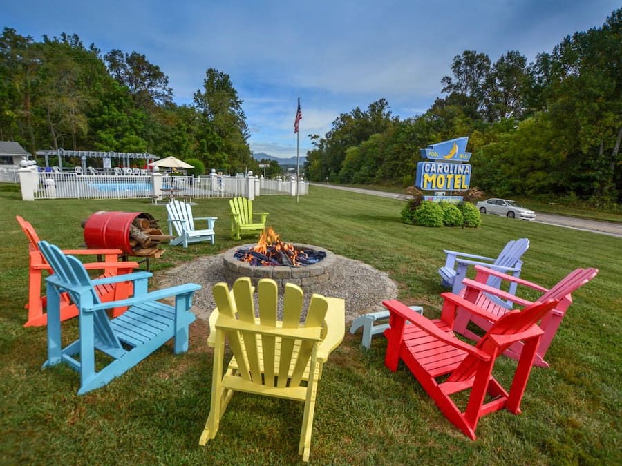 Overnattingsstedets uteområder