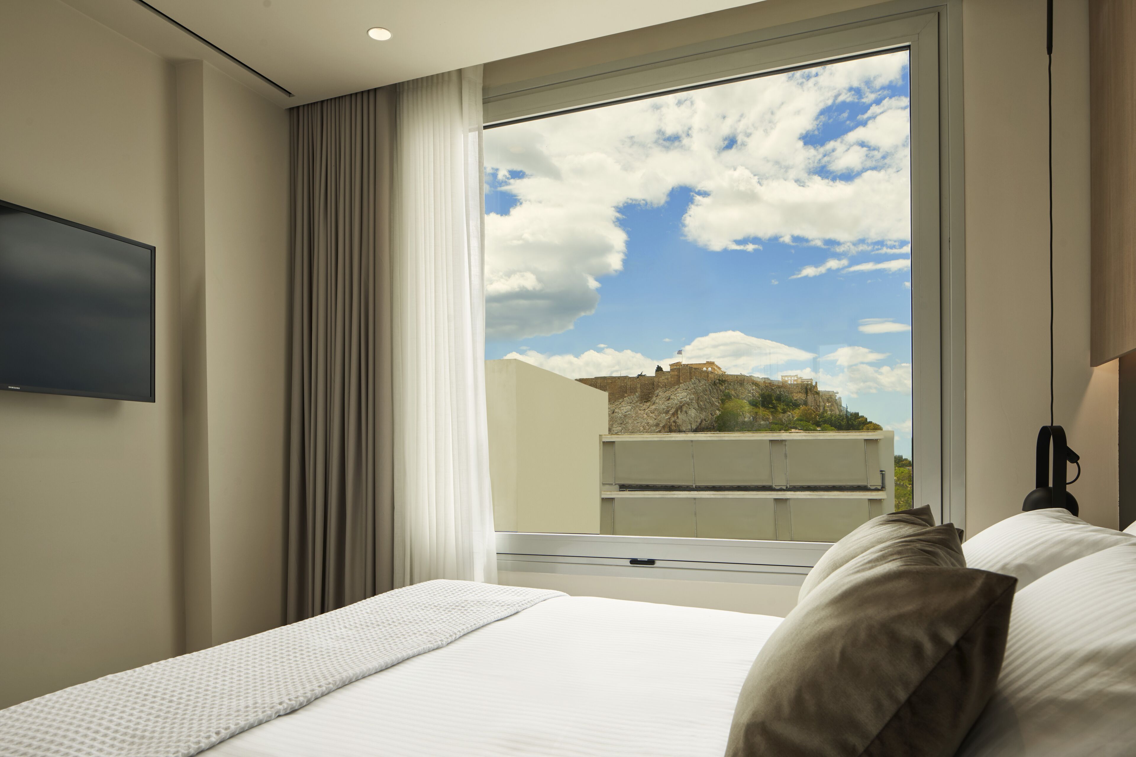 premium double room (acropolis view) | view from room