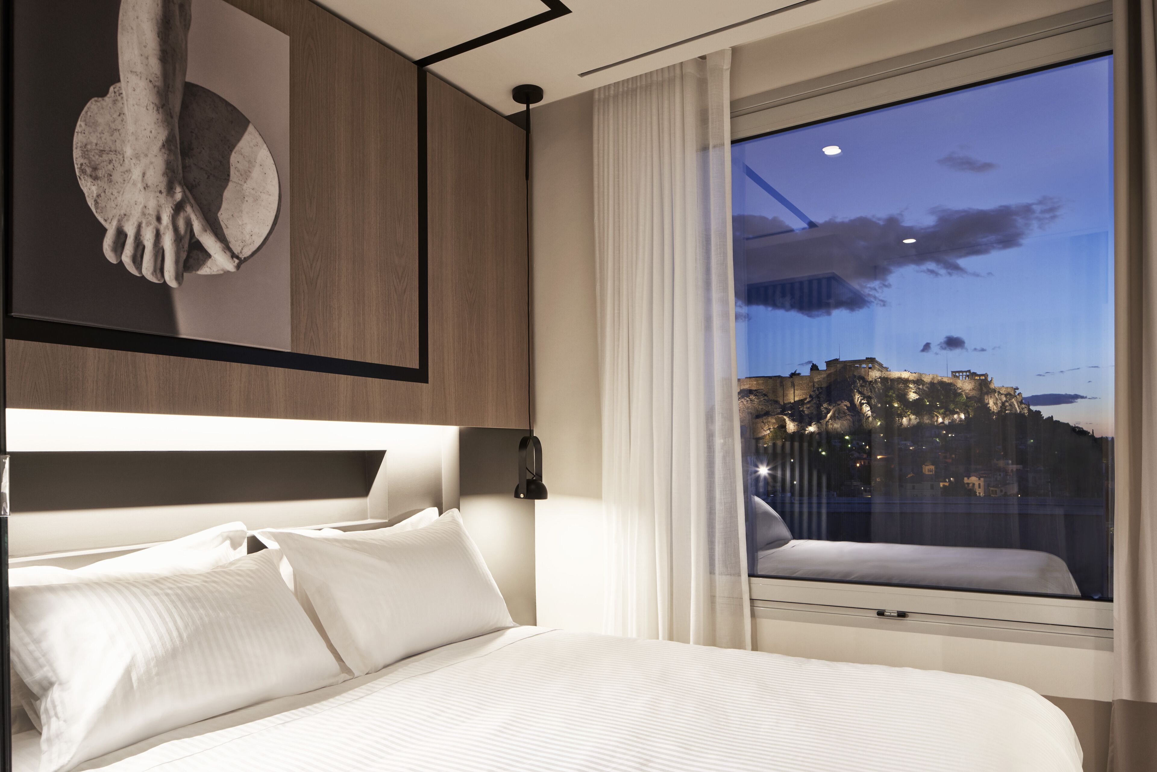 deluxe room, terrace (panoramic acropolis & lycabettus view) | view from room