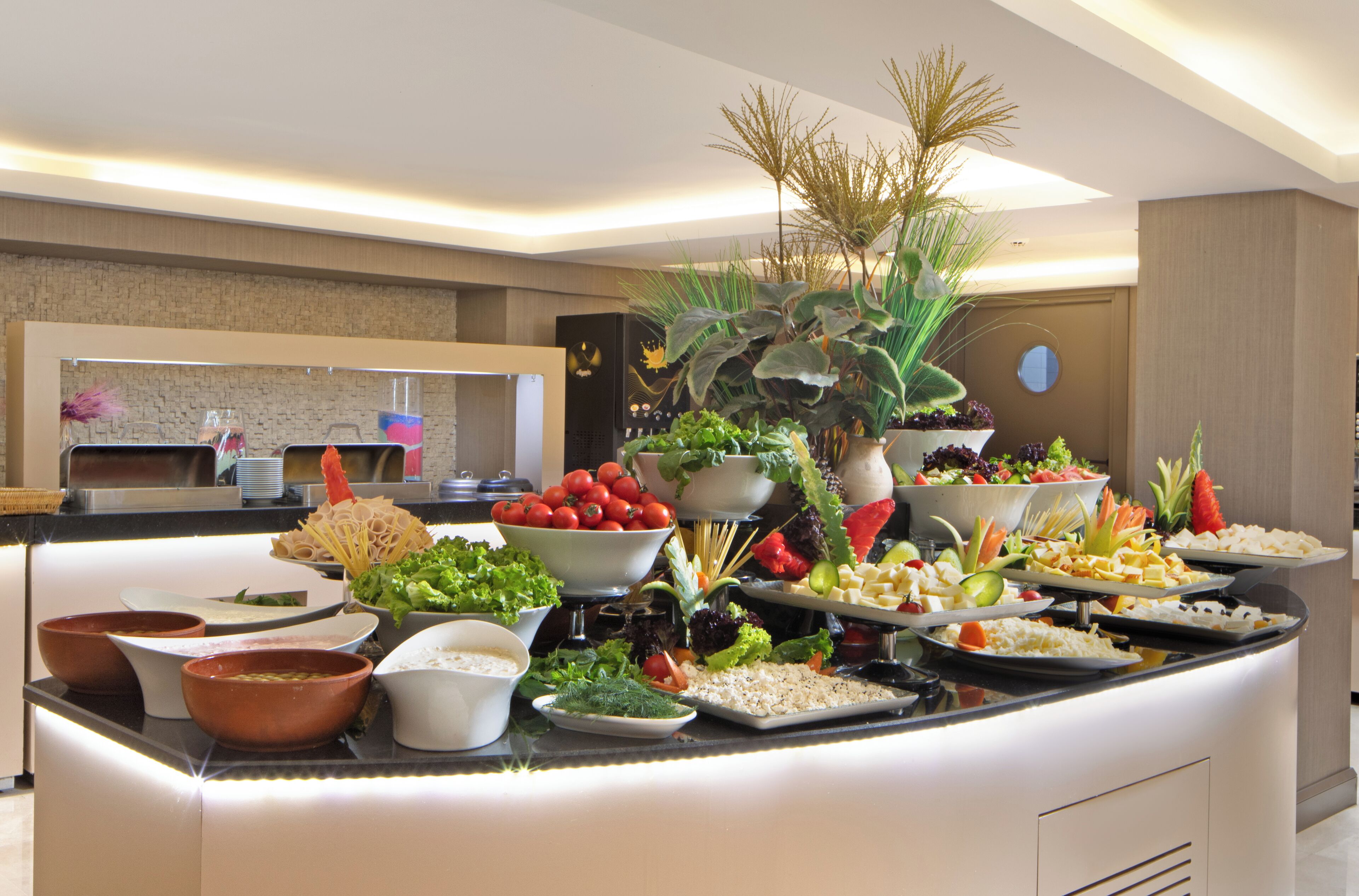 Petit déjeuner buffet