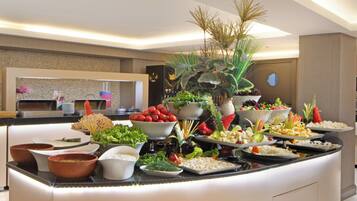 Petit déjeuner buffet
