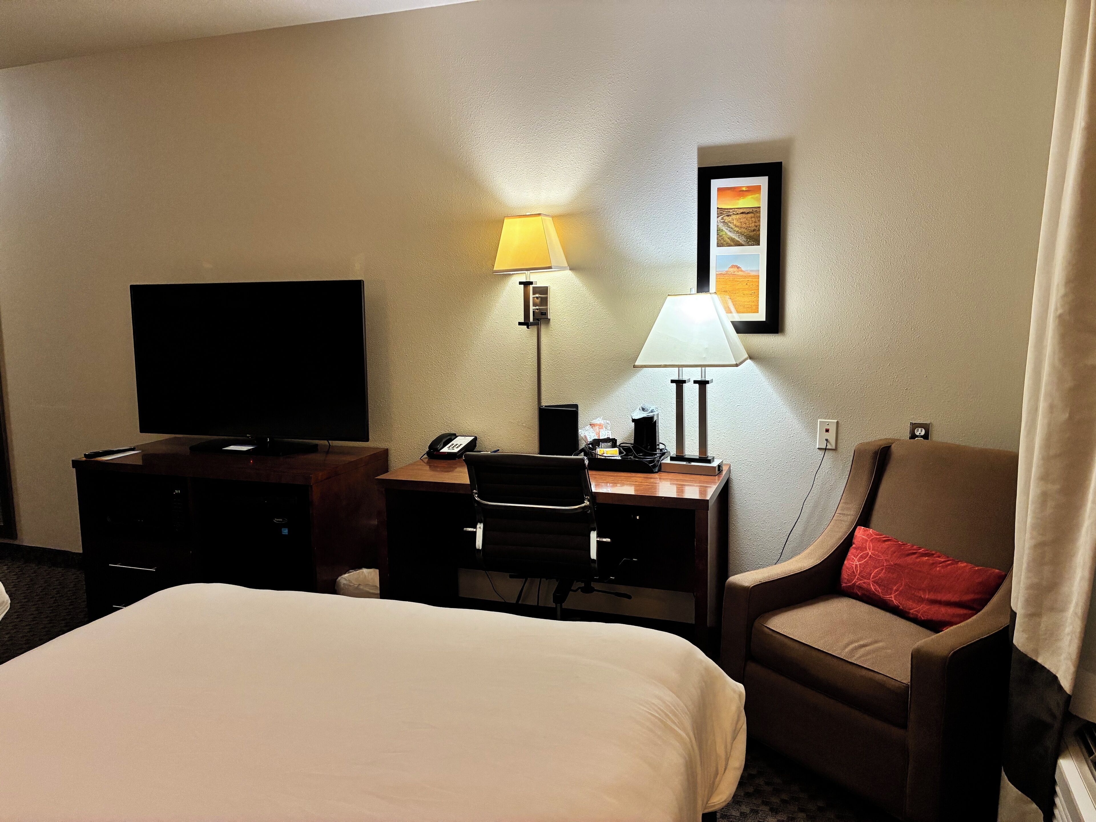 Forretningsfasiliteter på rommet