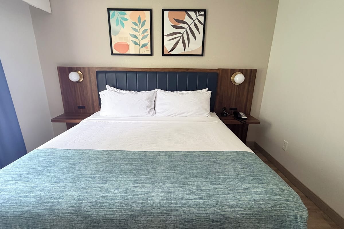 套房, 1 间卧室, 无烟房 (1 King Bed) | 客房内保险箱、办公桌、熨斗/熨衣板、免费 WiFi