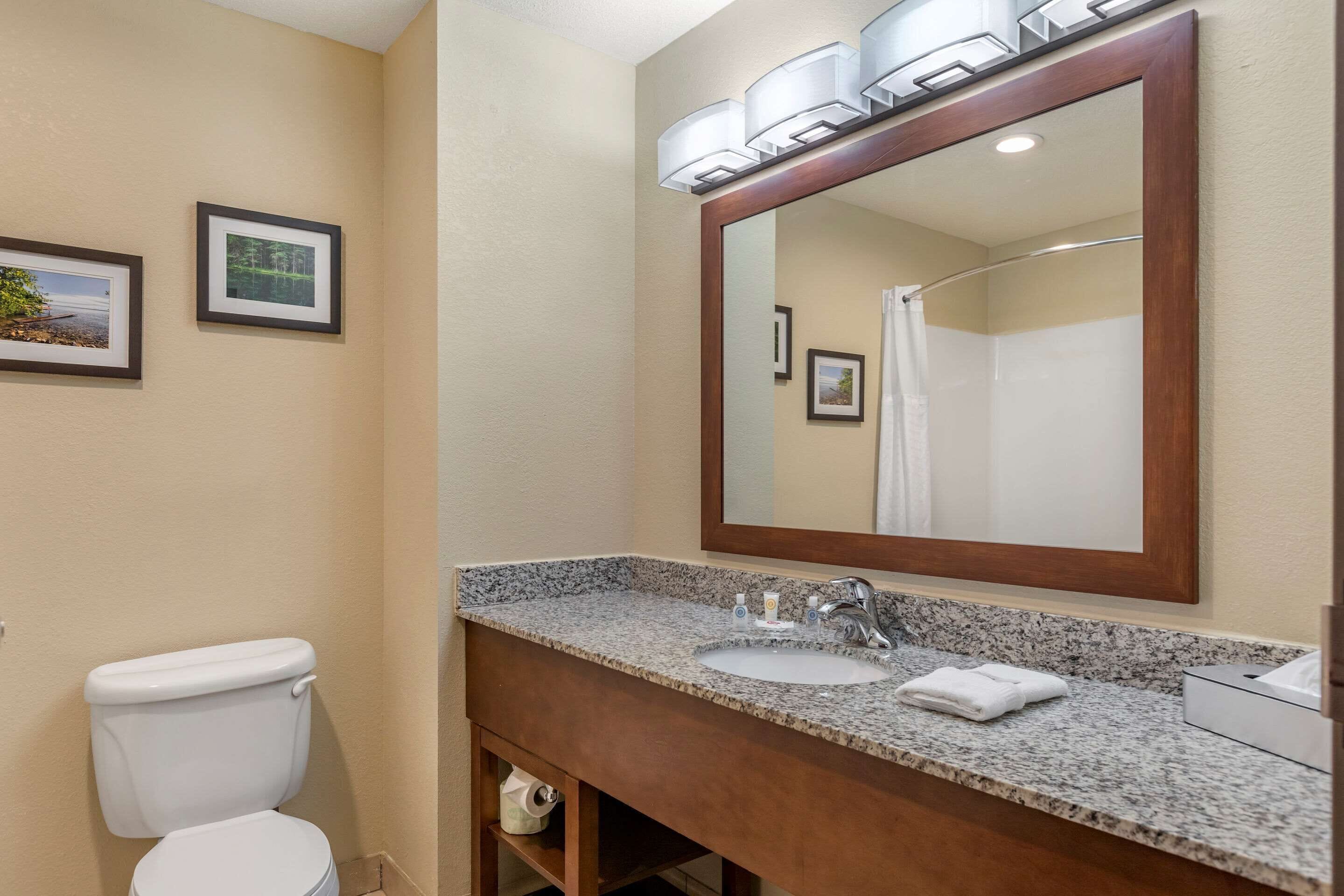 suite, multiple beds, non smoking | bathroom | combined shower/bathtub, free toiletries, hair dryer, towels