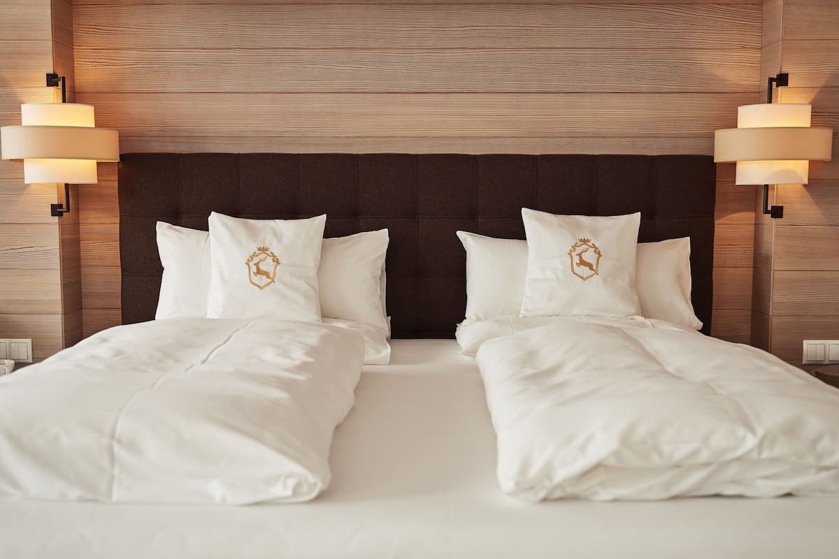 1 quarto, roupas de cama antialérgicas, edredons de pluma