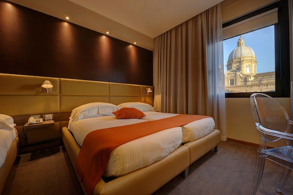 Standard Double or Twin Room | Down comforters, minibar, in-room safe, desk