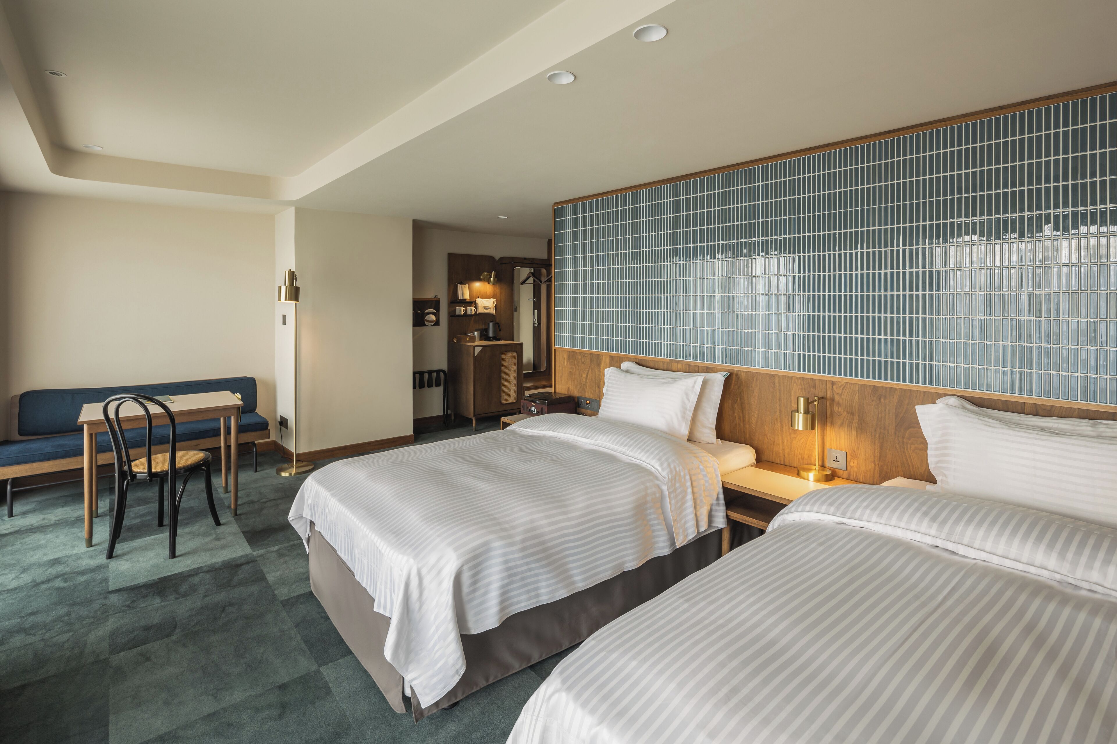 deluxe twin room, 2 single beds | blackout curtains, free wifi, bed sheets