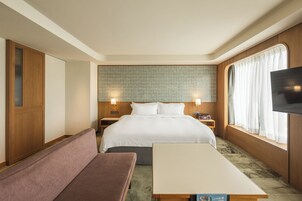 豪華雙人房 | 遮光布/窗簾、免費無線上網、床單