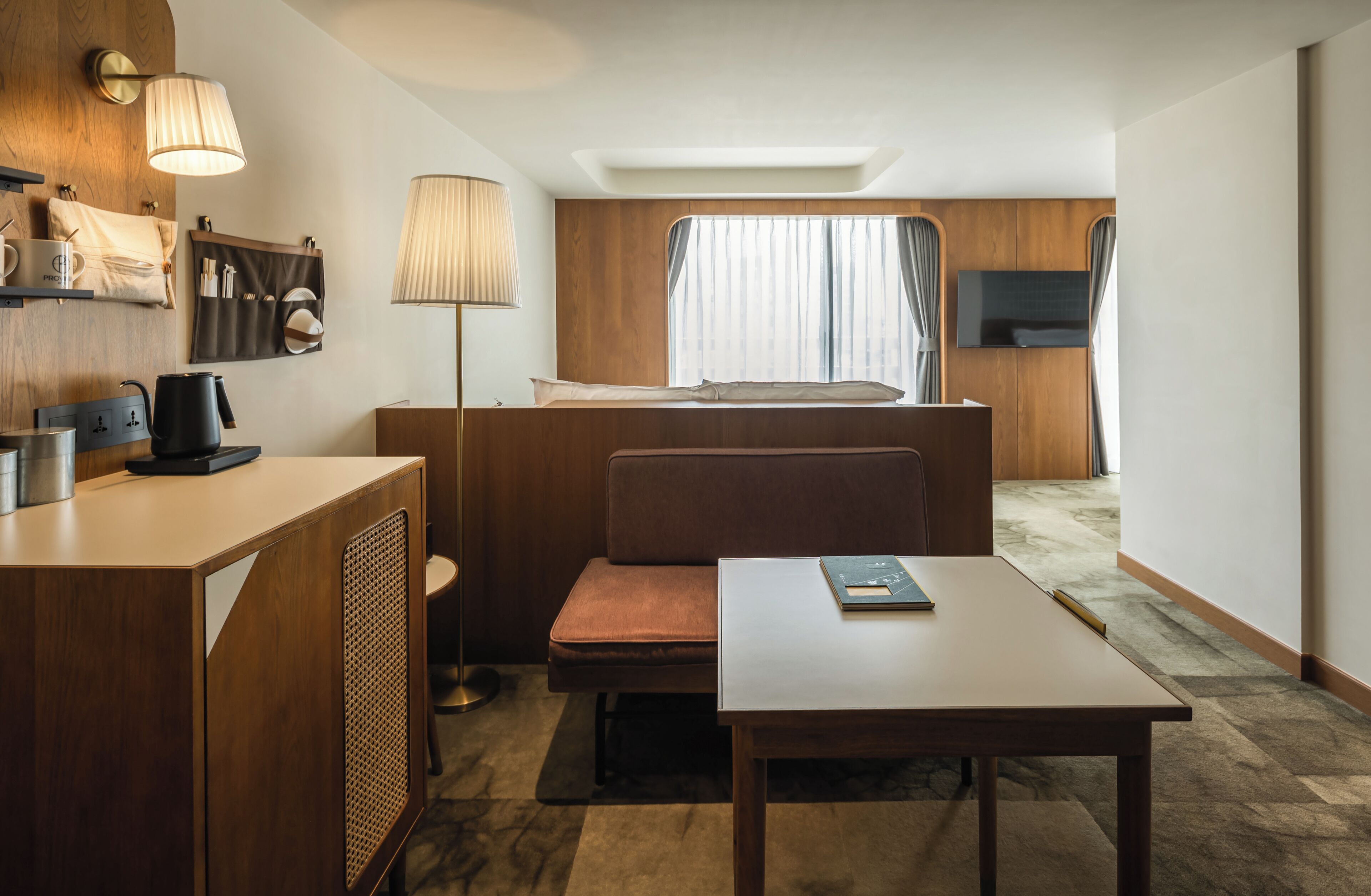 deluxe triple room | living area | 32-inch flat-screen tv with cable channels, tv