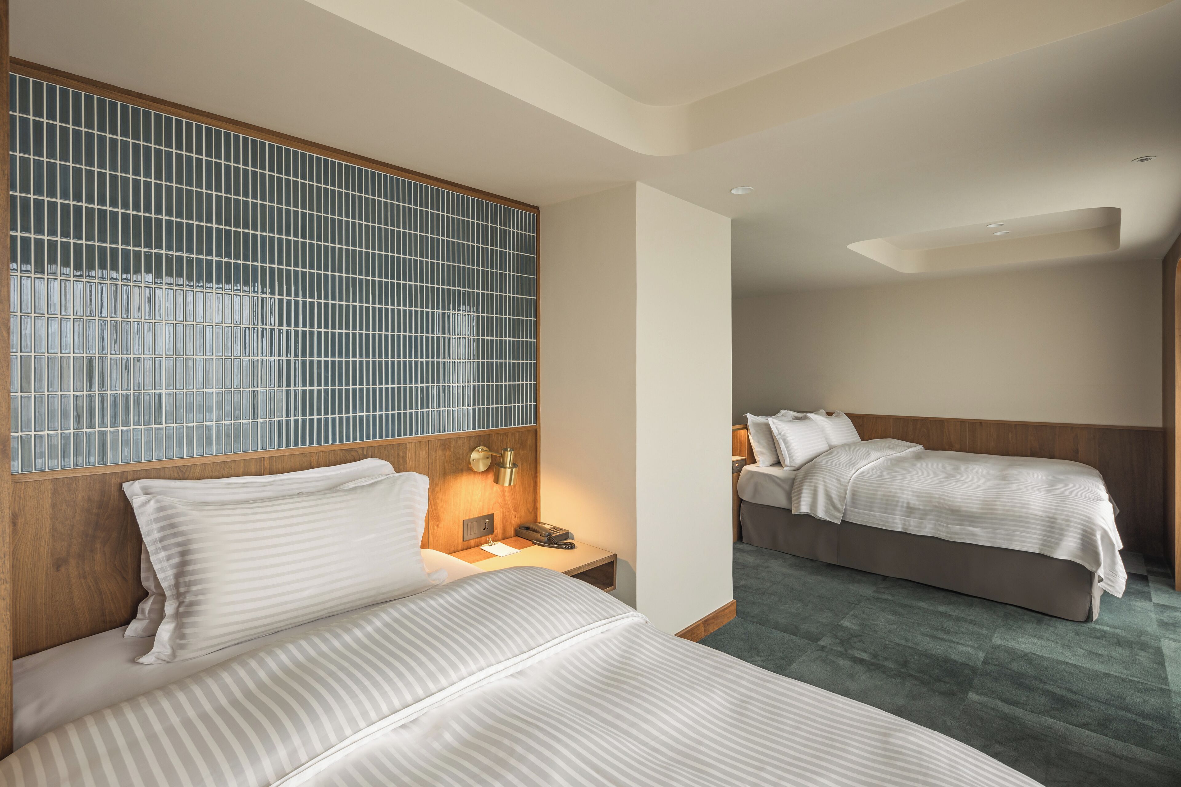 deluxe triple room | blackout curtains, free wifi, bed sheets