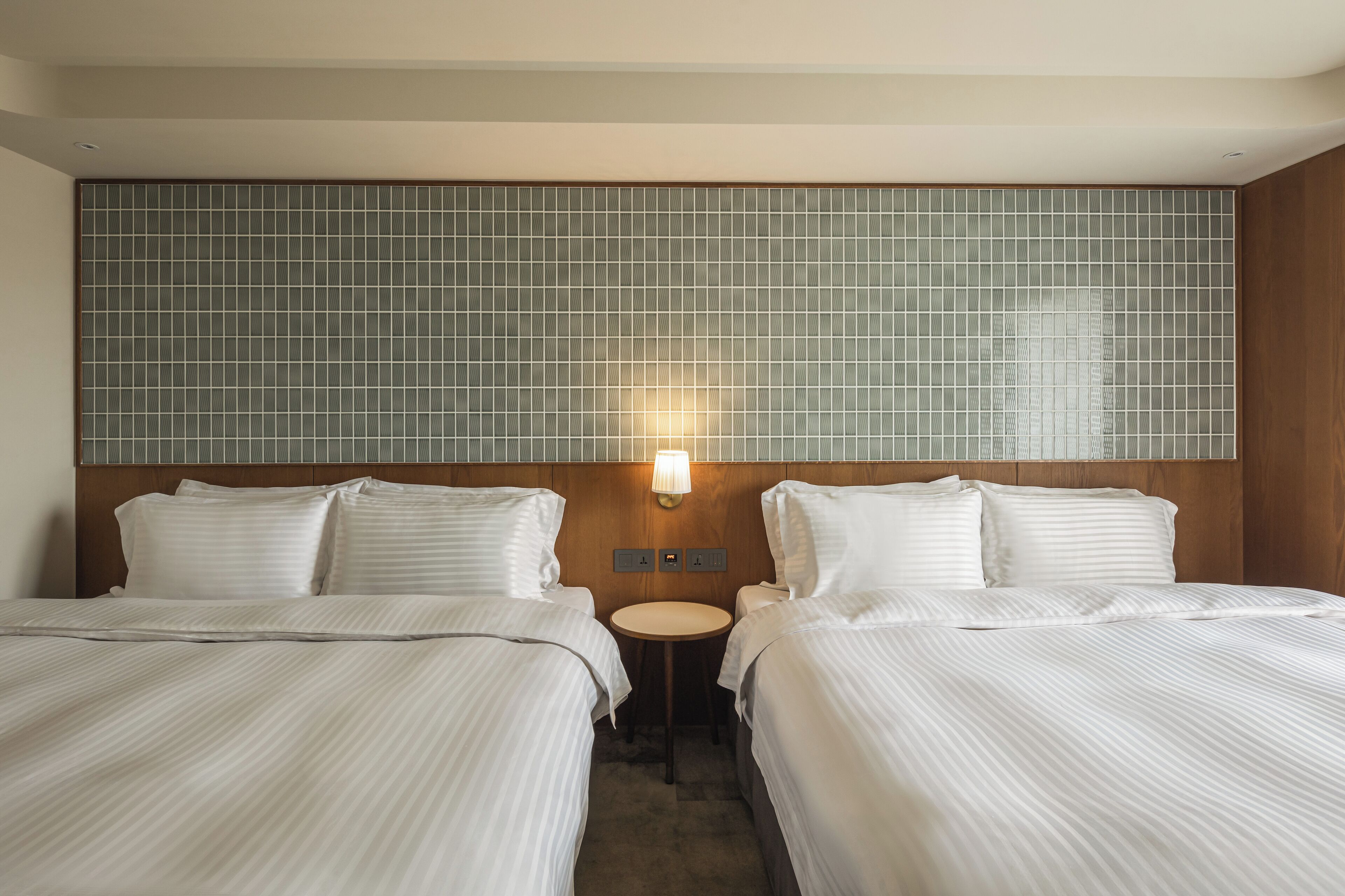 標準四人房 | 遮光窗簾/窗簾、免費 Wi-Fi、床單