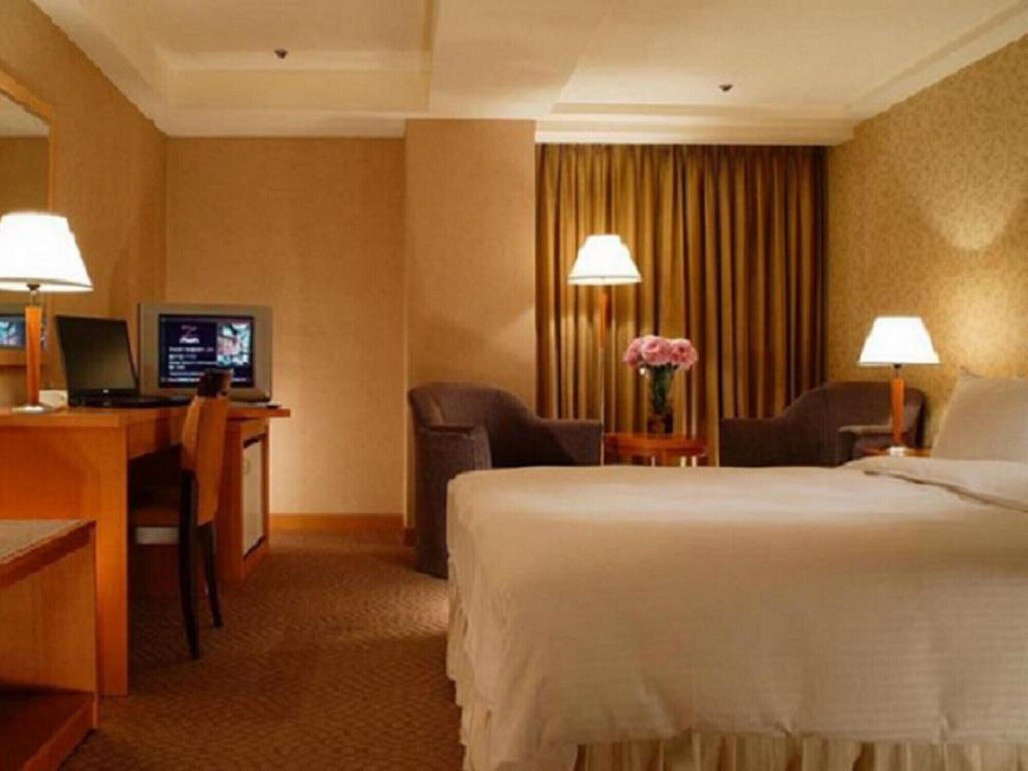 in-room safe, desk, blackout curtains, iron/ironing board