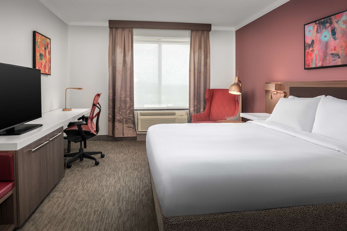 1 Schlafzimmer, Schreibtisch, laptopgeeigneter Arbeitsplatz
