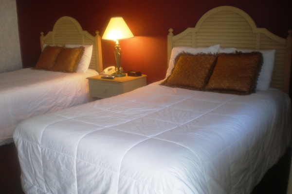 Iron/ironing board, free WiFi, alarm clocks