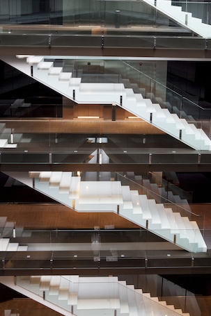 Staircase. AC Hotel Burgos by Marriott