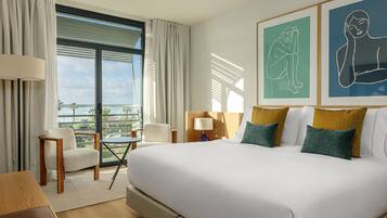 Habitación Premium, 1 cama King size, vista al mar | Vista a la playa o el mar