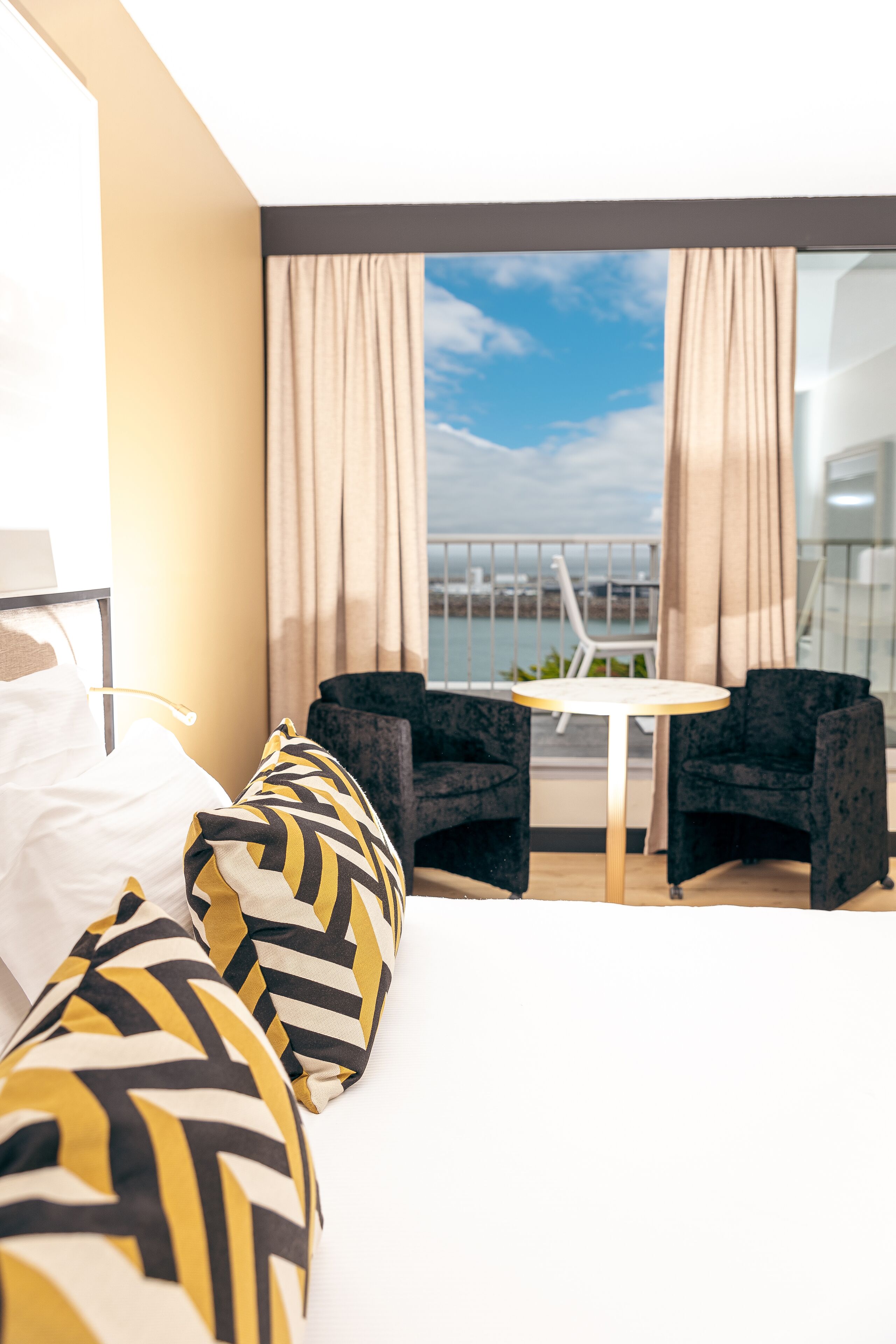 room, terrace, sea view | minibar, in-room safe, individually furnished, desk