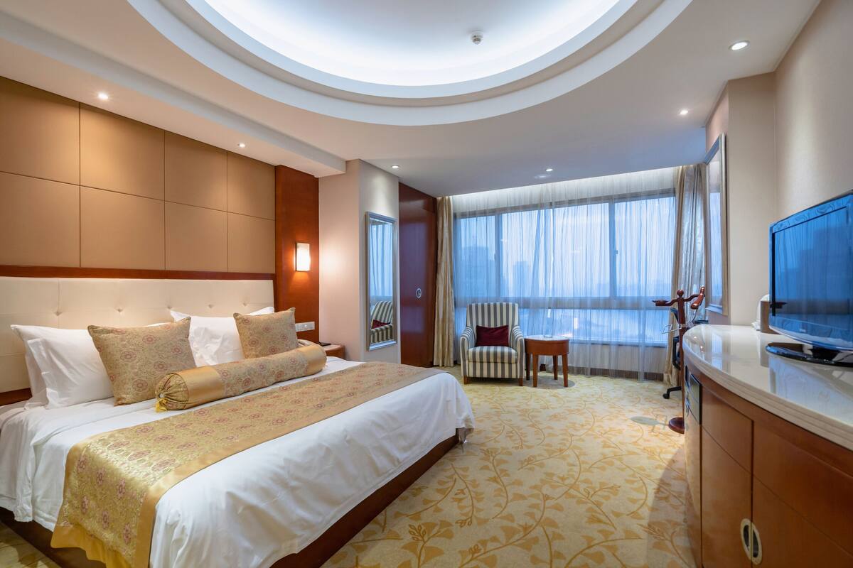 Superior kamer | Luxe beddengoed, Select Comfort-bedden, een gratis minibar