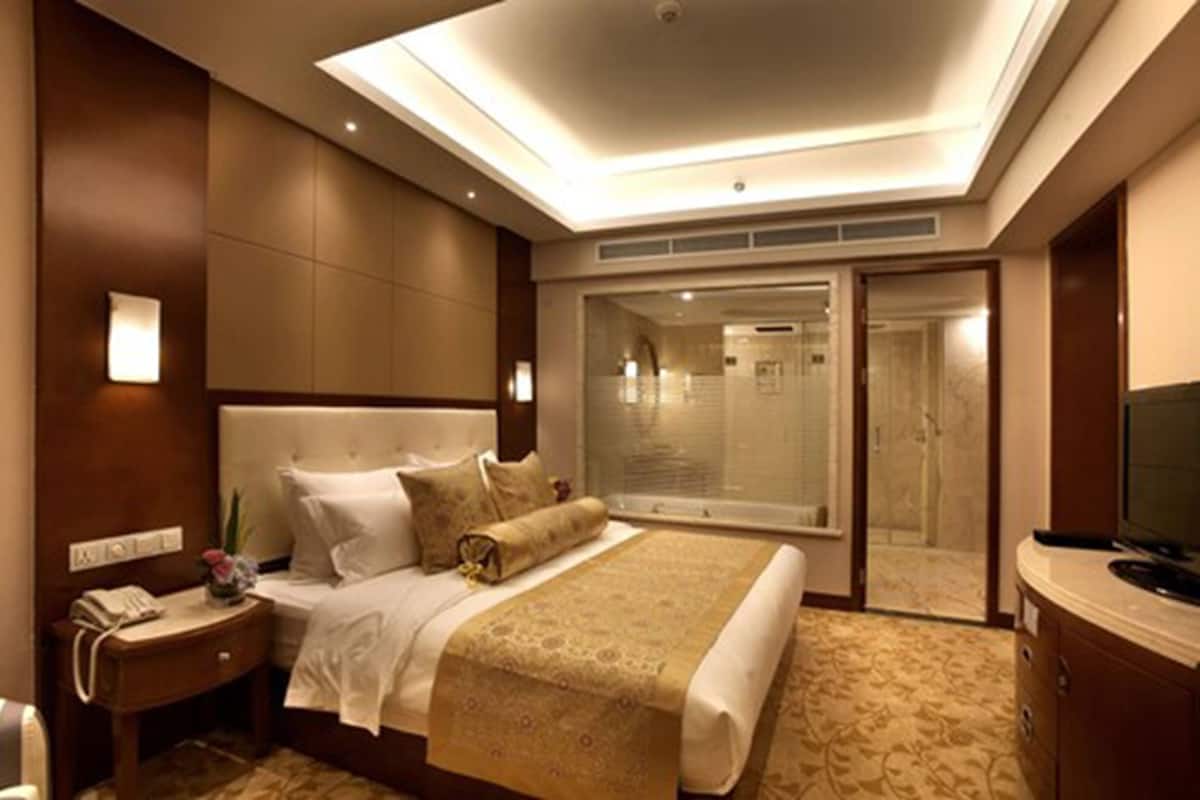 Premium suite | Luxe beddengoed, Select Comfort-bedden, een gratis minibar