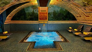 Couples treatment rooms, sauna, hot tub, steam room, Turkish bath - Byblos Art Hotel Villa Amista (San Pietro in Cariano)