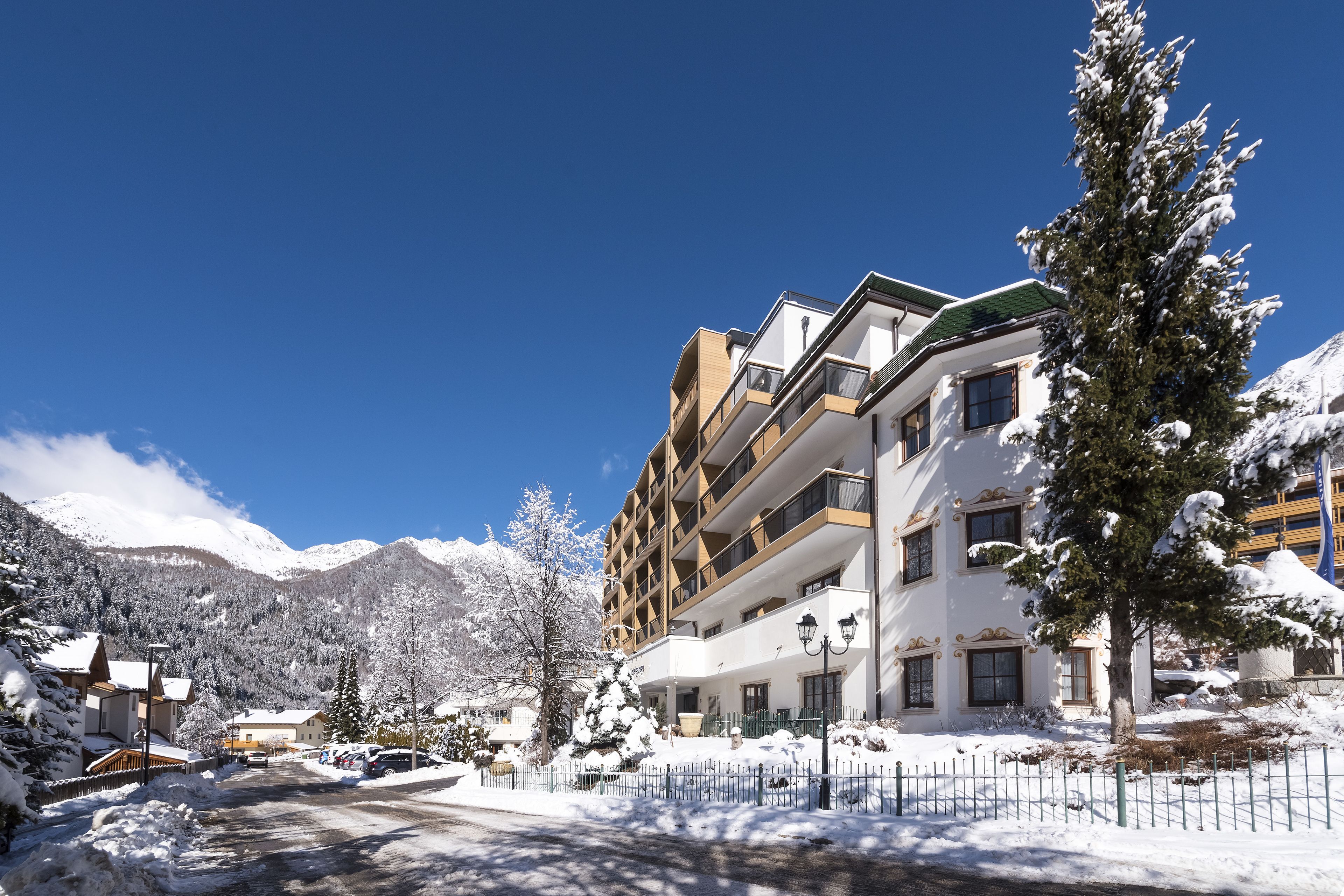 Fassade der Unterkunft