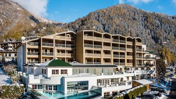 Majoituspaikan julkisivu