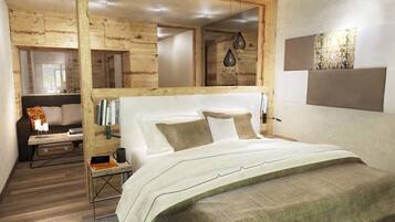 Minibar, in-room safe, desk, laptop workspace