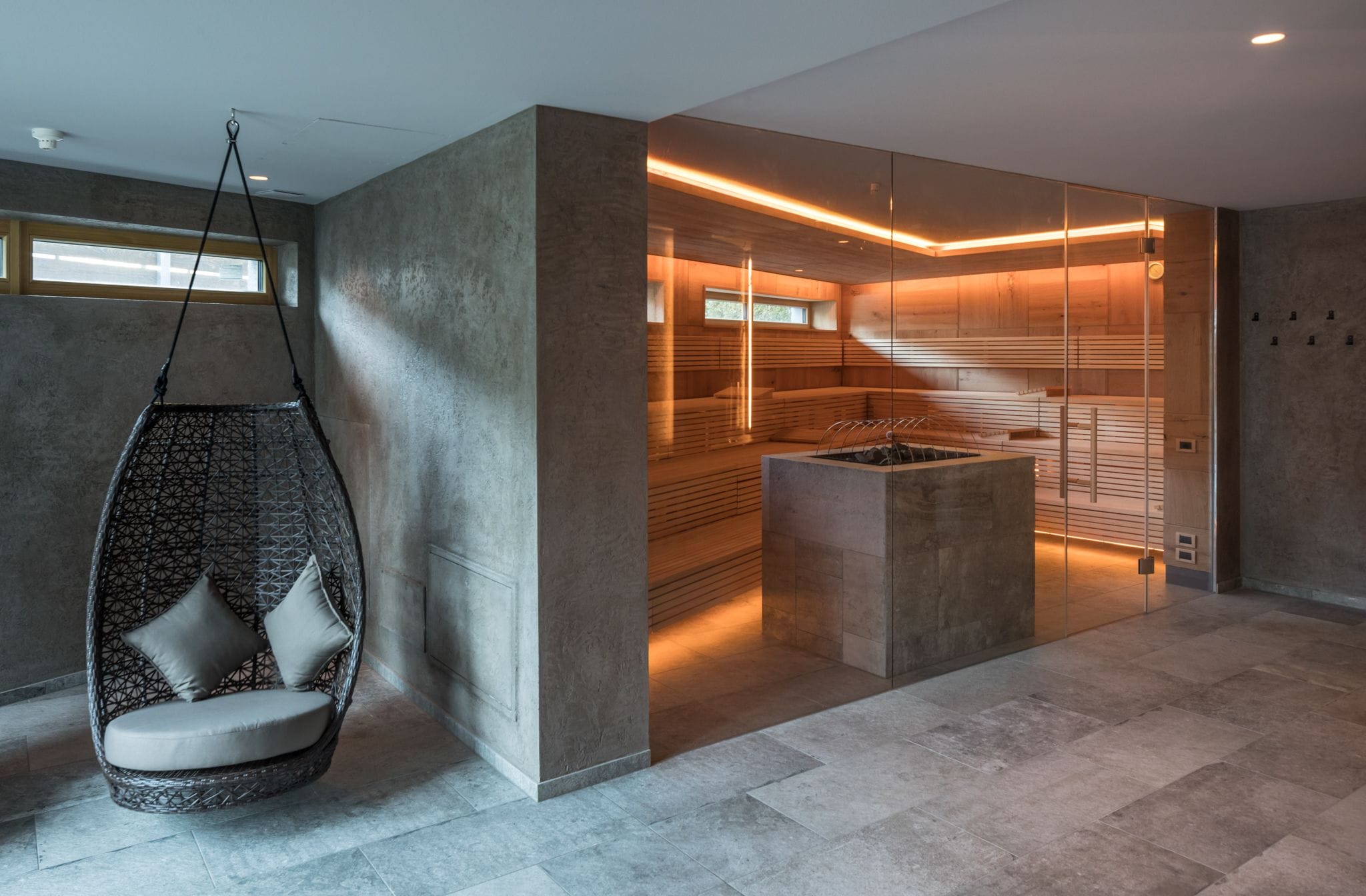 Parihoitohuone(ita), sauna, poreallas, höyrysauna, turkkilainen sauna
