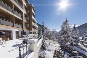 Façana frontal de l'allotjament