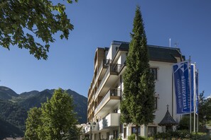 Façana frontal de l'allotjament