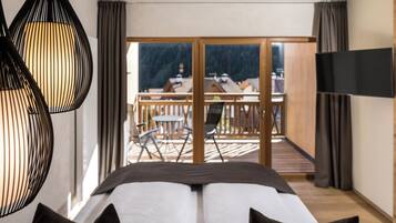 Chambre Double Deluxe, balcon, vue montagne