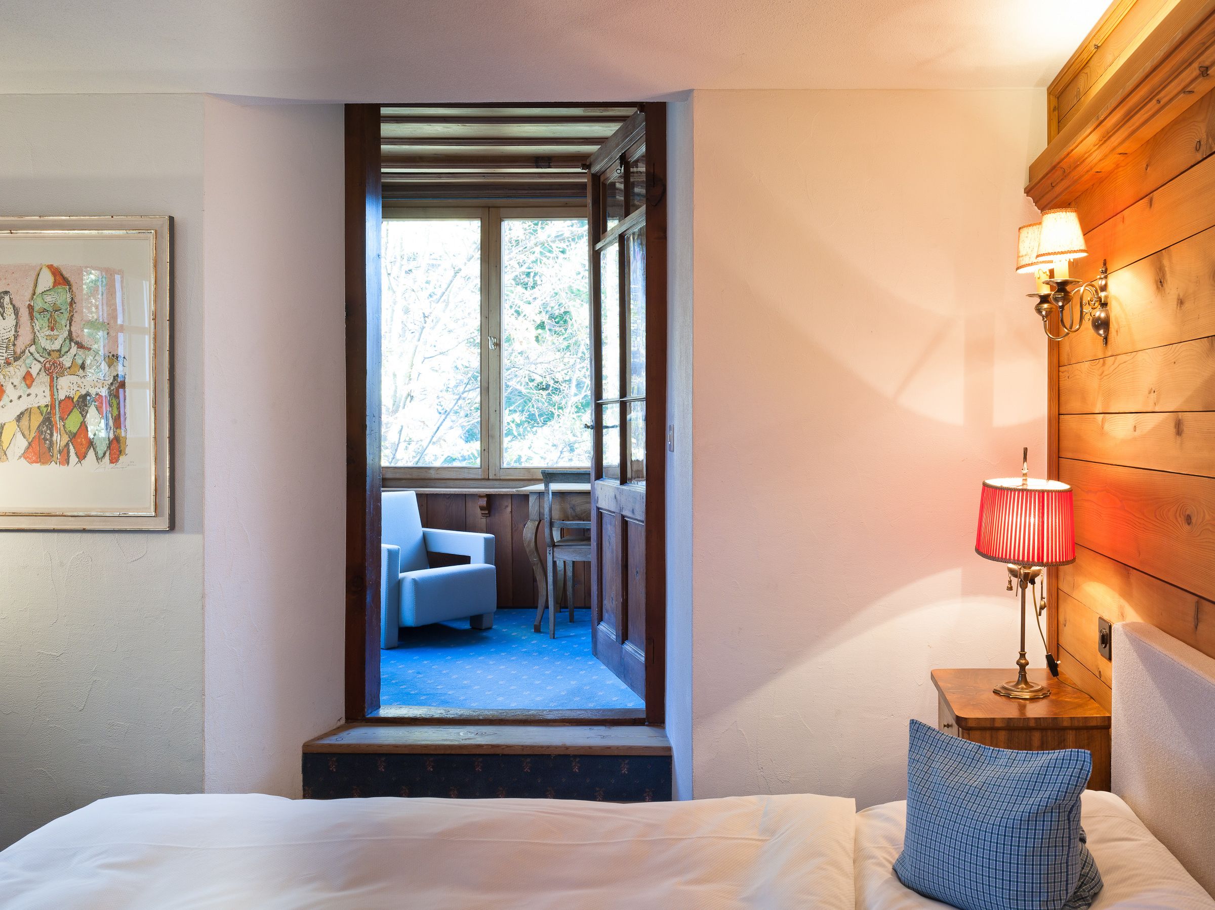 Habitación doble superior, vista al jardín