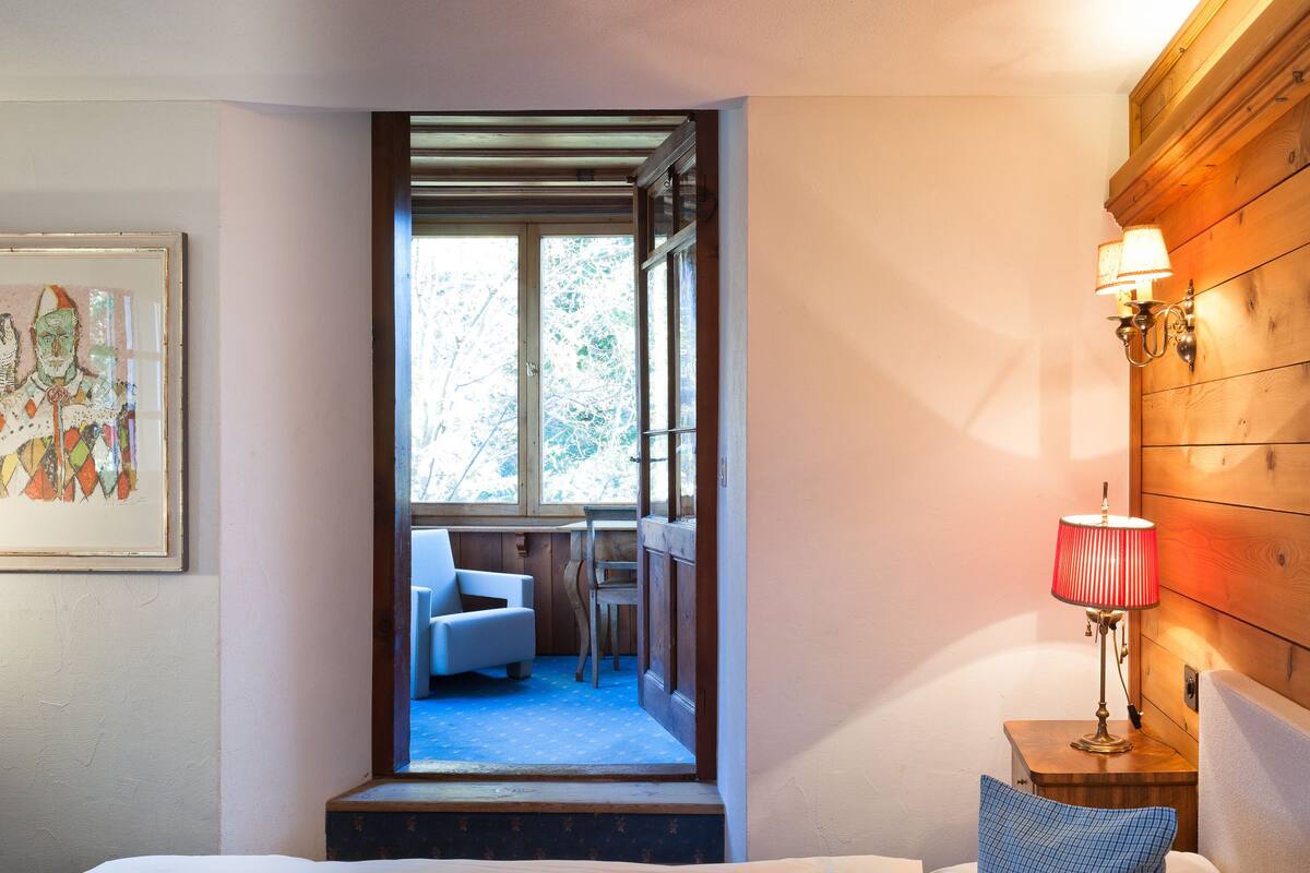 Habitación doble superior, vista al jardín