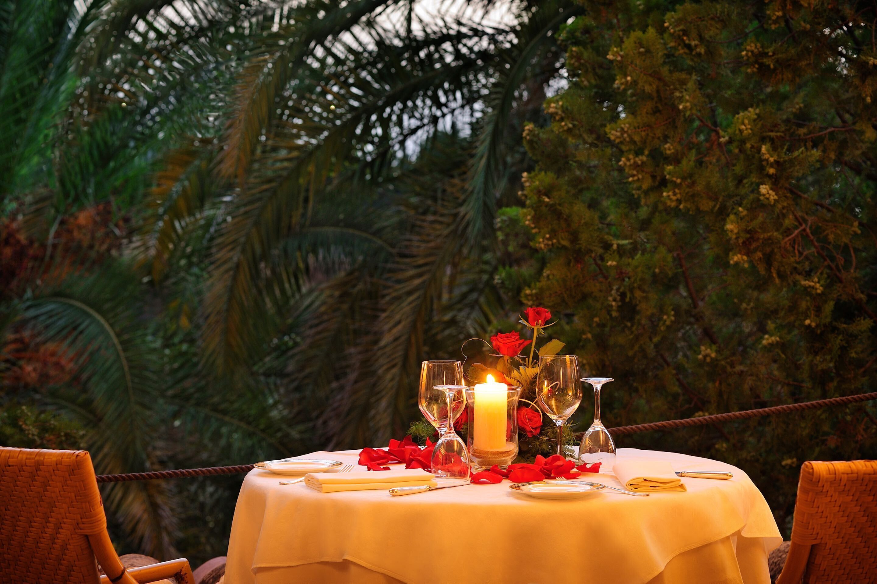 Frühstück, Abendessen, lokale Küche, Blick auf den Garten 