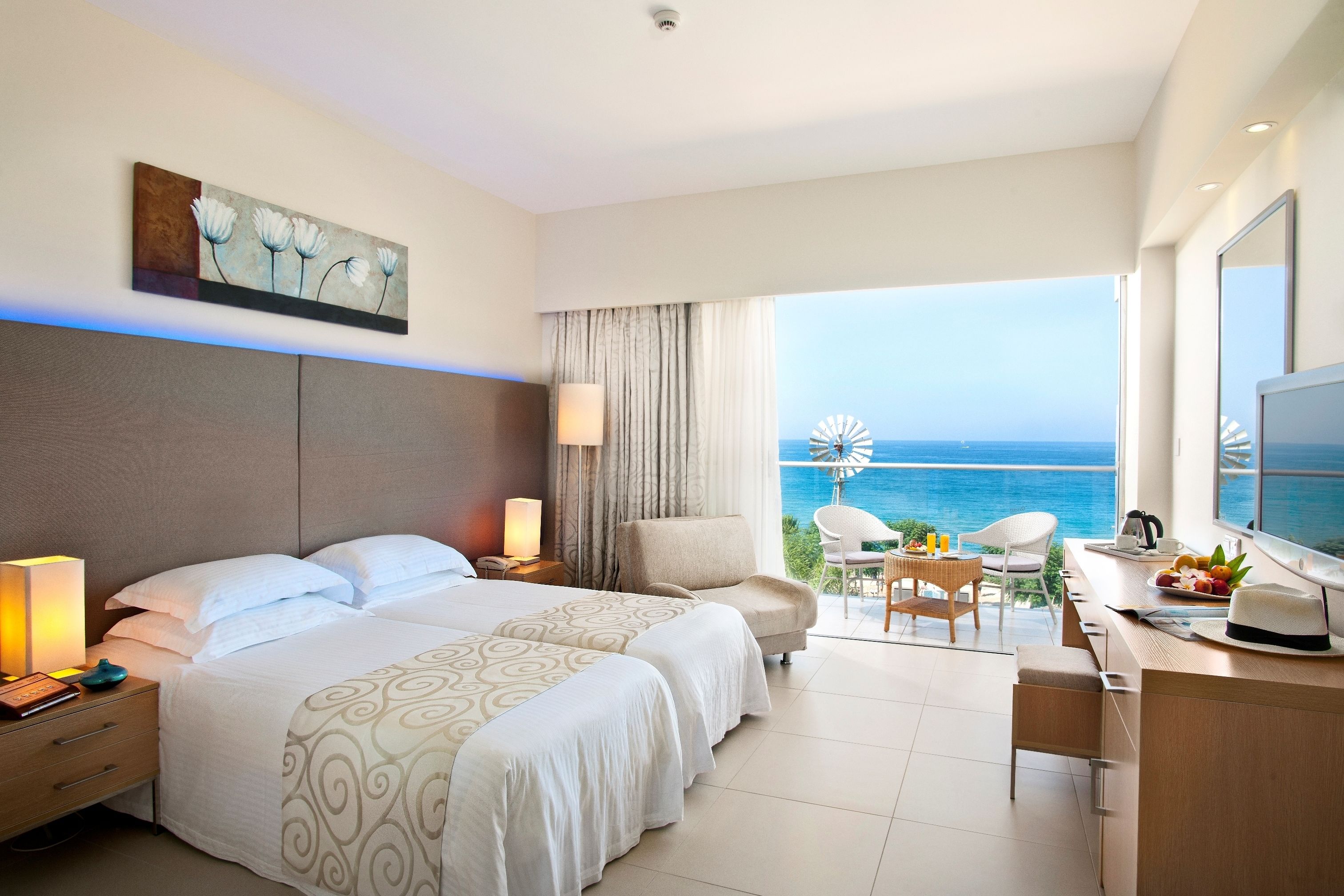 superior double or twin room, sea view | view from room