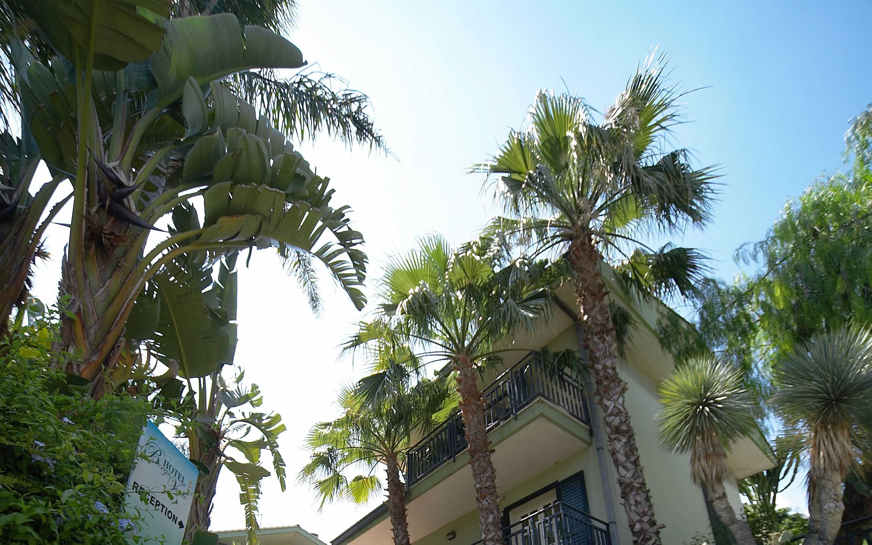 Fassade der Unterkunft