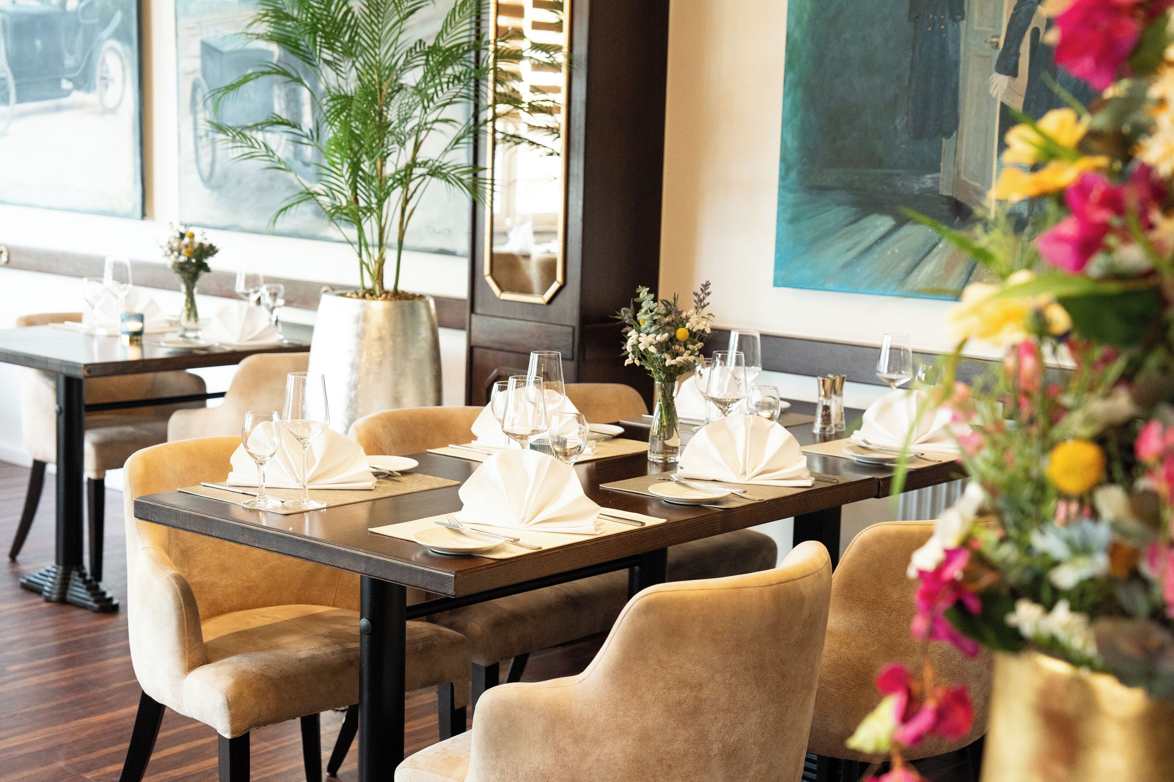 breakfast and dinner served