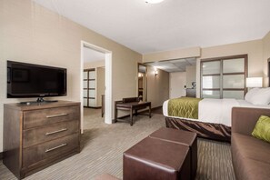 Suite, Non Smoking (Upgrade) | Premium bedding, pillowtop beds, in-room safe, desk