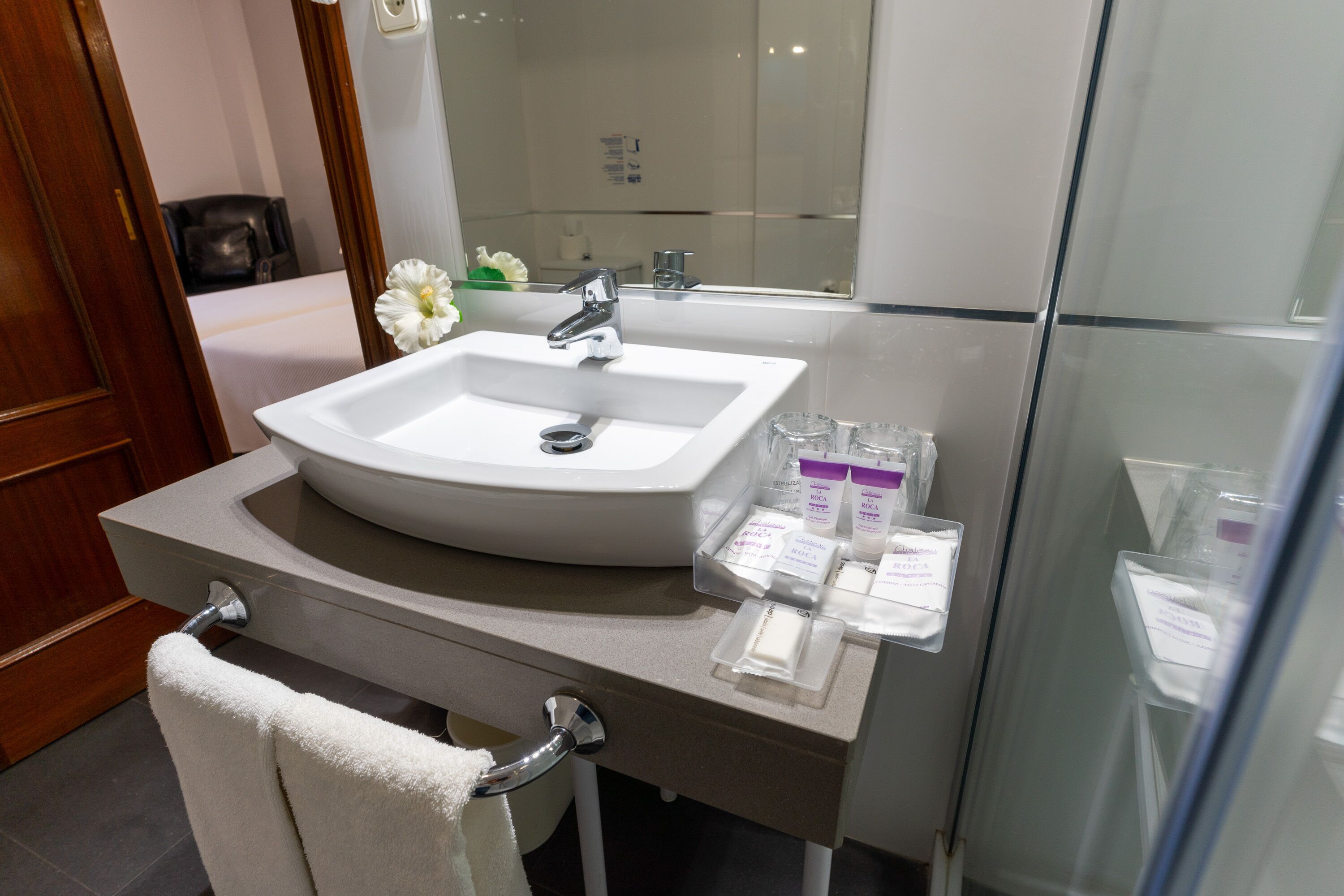 double room | bathroom sink