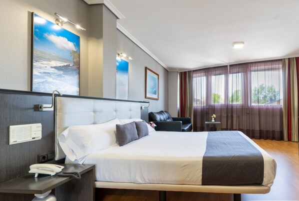 Double Room | Down comforters, in-room safe, desk, laptop workspace