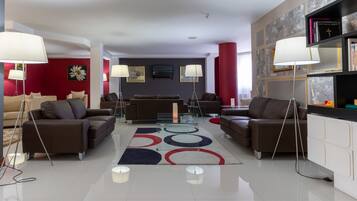 Zona de estar del vestíbulo