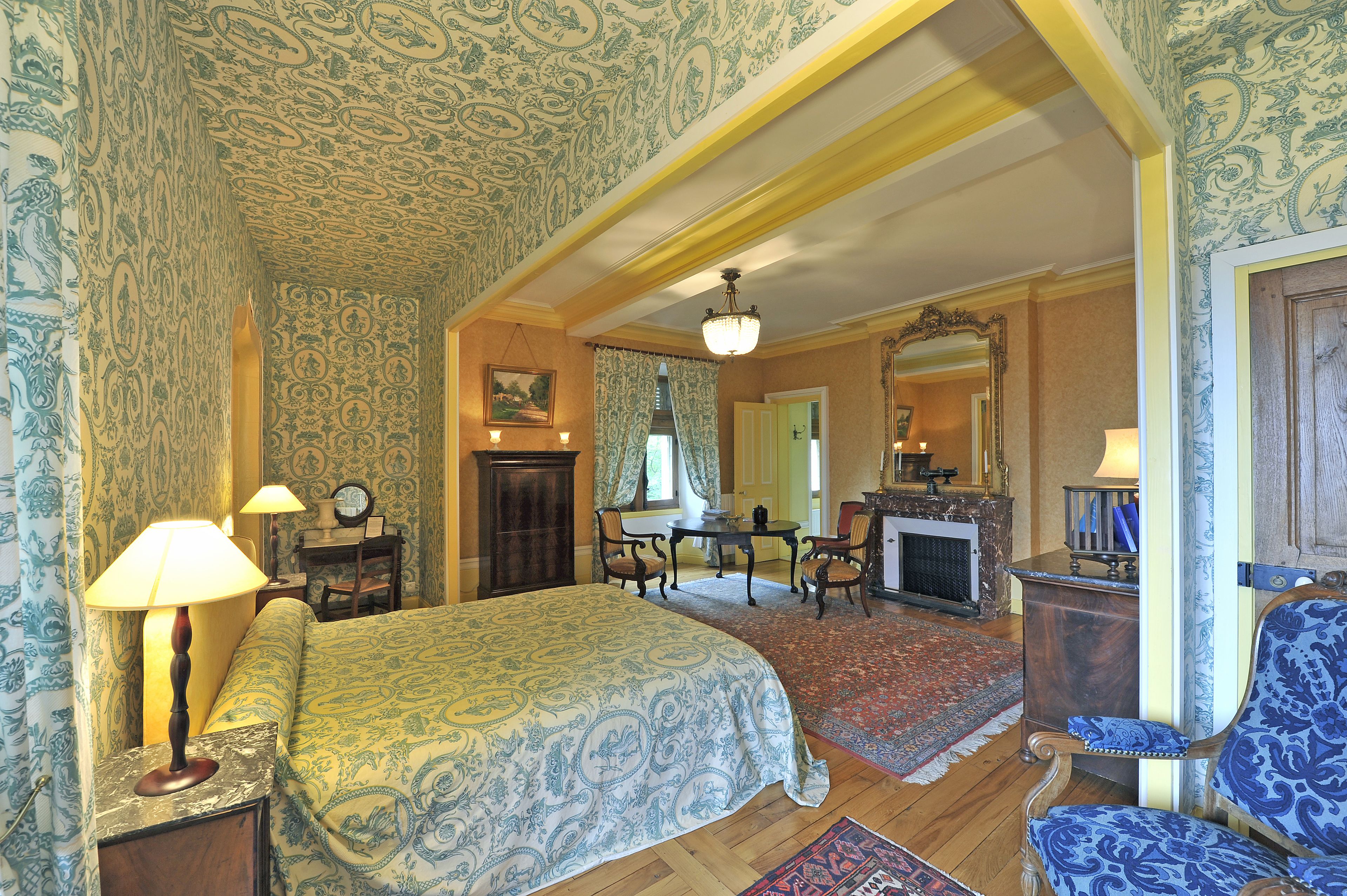 Suite (Suite Mathilde de La Faillette) | Luxe beddengoed, een kluis op de kamer, gratis babybedden, extra bedden