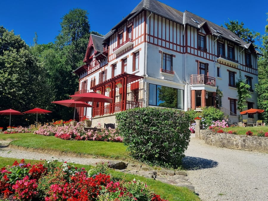 Overnatningsstedets facade