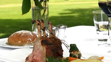 Mittagessen und Abendessen, französische Küche