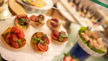 Colazione a buffet inclusa, servita tutte le mattine