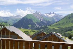 View from room - Résidence et Chalets de la Fontaine du roi (Saint-Jean-d'Arves)