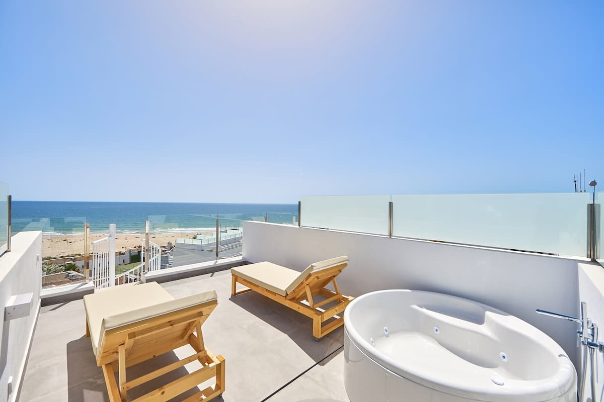 Double Room, Hot Tub, Sea View (Style, 2 adults) | View from room